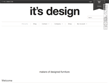 Tablet Screenshot of itsdesign.com.au